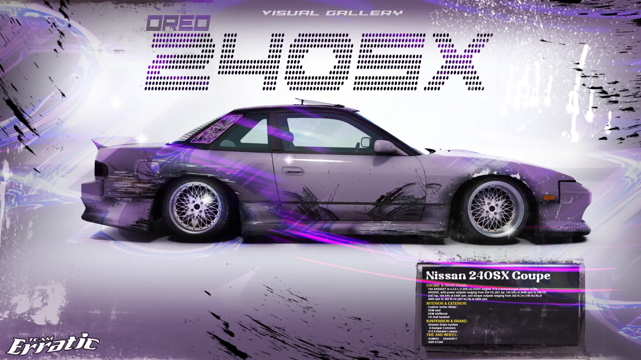 Team Erratic Drift Pack V1 Car Pack For Assetto Corsa